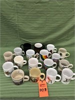 18 Pc. Coffee Cup Collection