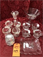 Glass Compote, Glass Cups