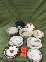 Fenton Soup Bowls, Bavarian Saucer, Plate