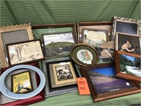 Collection Framed Folk Art, Pictures & Old Frames