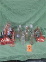 23 PC. Old Soda Bottles