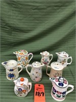 1901 Hand Painted Pitchers