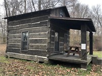 Log Cabin (must be moved) & Other Items