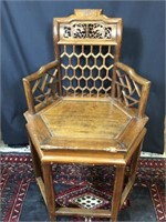 Needlepoint Chair c1900