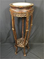 Chinese Plant Stand marble top