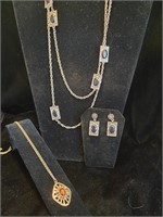 Emmons Necklace & Earrings w/ Sara Coventry