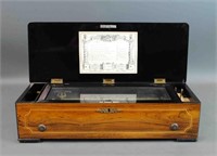 B.A. BREMOND SWISS CYLINDER MUSIC BOX