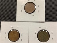 1937, 1937’ and 1937-D Wheat Cents