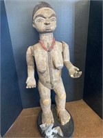 Izzi IGbo 32” Carved Wood African Fertility Statue