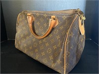 Vintage Louis Vuitton Speedy Handbag Purse