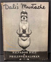 Dali's Mustache Book By Dali and Philippe Halsman