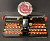 1940's Marx Dial Tin Litho Typewriter