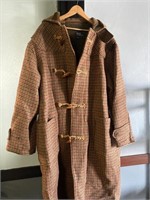 Ralph Lauren Wool Hooded Coat