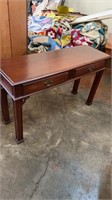 Broyhill Chippendale Style Sofa Table