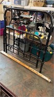 Antique Metal Bed Full Size with Rails