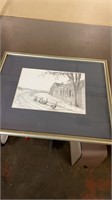 Pencil Drawing? Signed & Numbered Framed Art