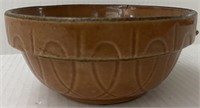 SMALL VINTAGE BROWN POTTERY BOWL