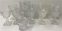 1950s 11 PIECE IMPERIAL GLASS
