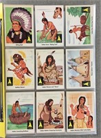 1959 Fleer Complete Indian Card Set 1-80