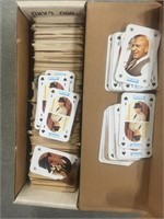 Large Lot Kojak Cars, staining on 1/3 of cards