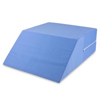 555-8071-0123 Ortho Bed Wedge with Blue Polyester-