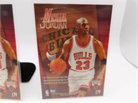 2- 96-97 Skybox Z Force Michael Jordan Cards