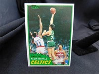 Kevin McHale Rookie Card 81-82 Topps No. 75