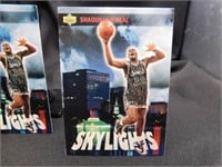 2-Shaquille O'Neal Skylights Insert Cards