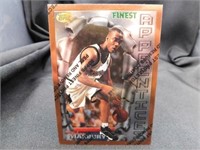 Stephon Marbury Rookie Card 96 Topps Finest No.62