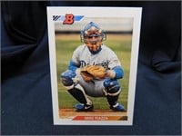 Mike Piazza Rookie Card 1992 Bowman No.461