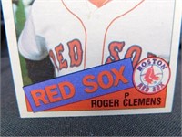 Roger Clemens Rookie Card 1985 Topps No. 181
