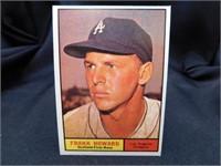 Frank Howard Card 1961 Topps No. 280 Dodgers MLB