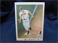 Ted Williams 1959 Fleer Card No.18 All Star Hero