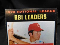 1970 Topps National League RBI Leaders Card No.64