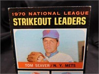 1970 Topps National League Strikeout Leaders Card