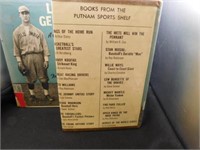 2- Lou Gehrig Books, A Quit Hero