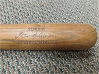Vintage Louisville Slugger Hank Aaron Ball Bat