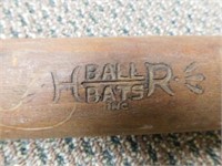 Vintage HR Baseball Bat