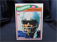 Steve Largent Rookie Card 1977 Topps No.177