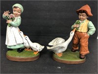 Vintage Holland Mold 2 figures
