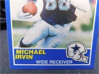 Michael Irvin Rookie Card 1989 Score No.18