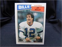 Jim Kelly Rookie Card 1987 Topps No.362