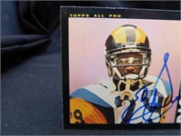 Eric Dickerson Autographed Card 1985 Topps No.79