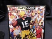Bart Starr Autographed Card with COA