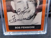 Bob Fenimore Autographed Card 91 Collegiate
