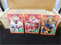 1989 NFL Pro Set Football Card Set I, II, III