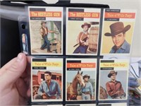 1958 Topps TV Western Series Trading Card Set