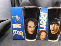 The Three Stooges Collectible Shot Glass Set