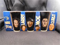 The Three Stooges Collectible Shot Glass Set
