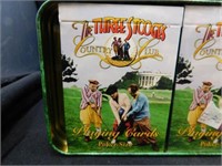 The Three Stooges County Club Playing Card Tin